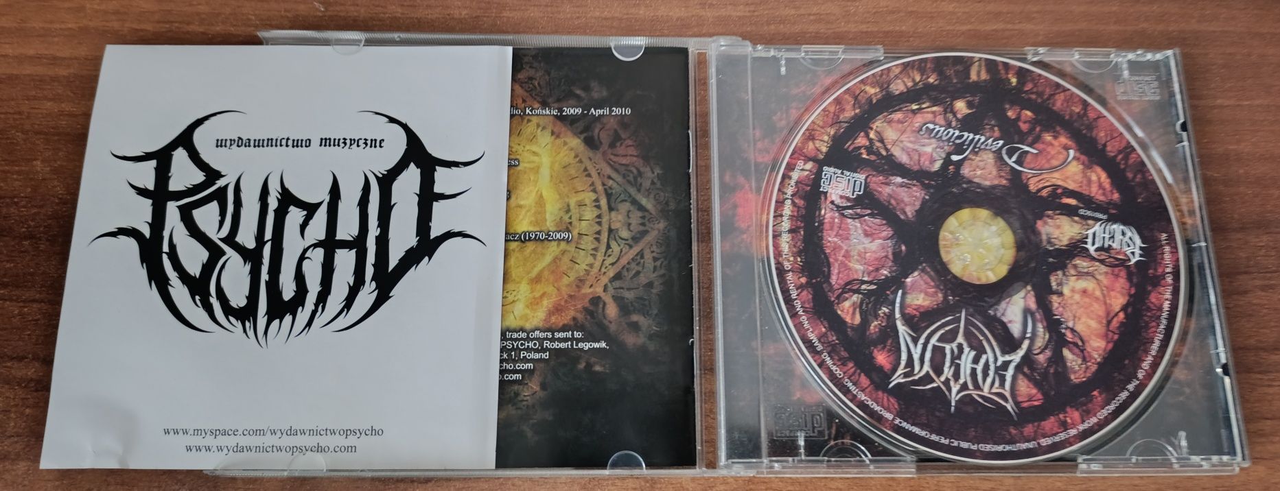 ETHELYN - Devilicious - cd + naklejka Black death metal z Polski