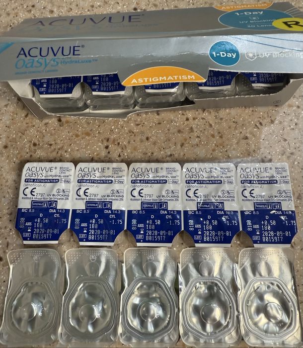 Acuvue Oasys контактні лінзи