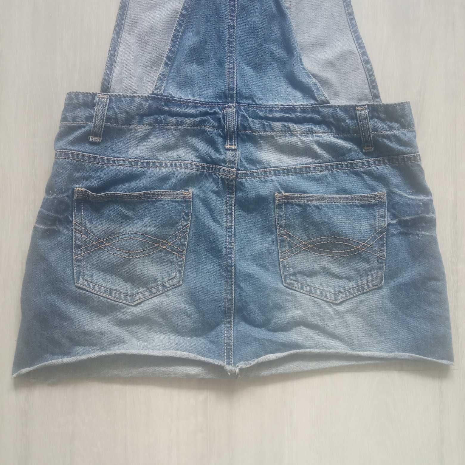 Джинсовый сарафан 42 размер S, Denim&Co