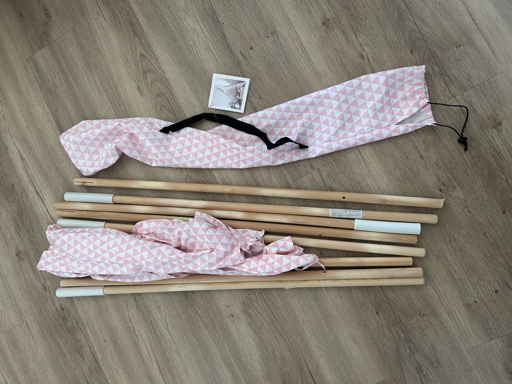 Tenda Tipi Rosa Homa 160X120cm
