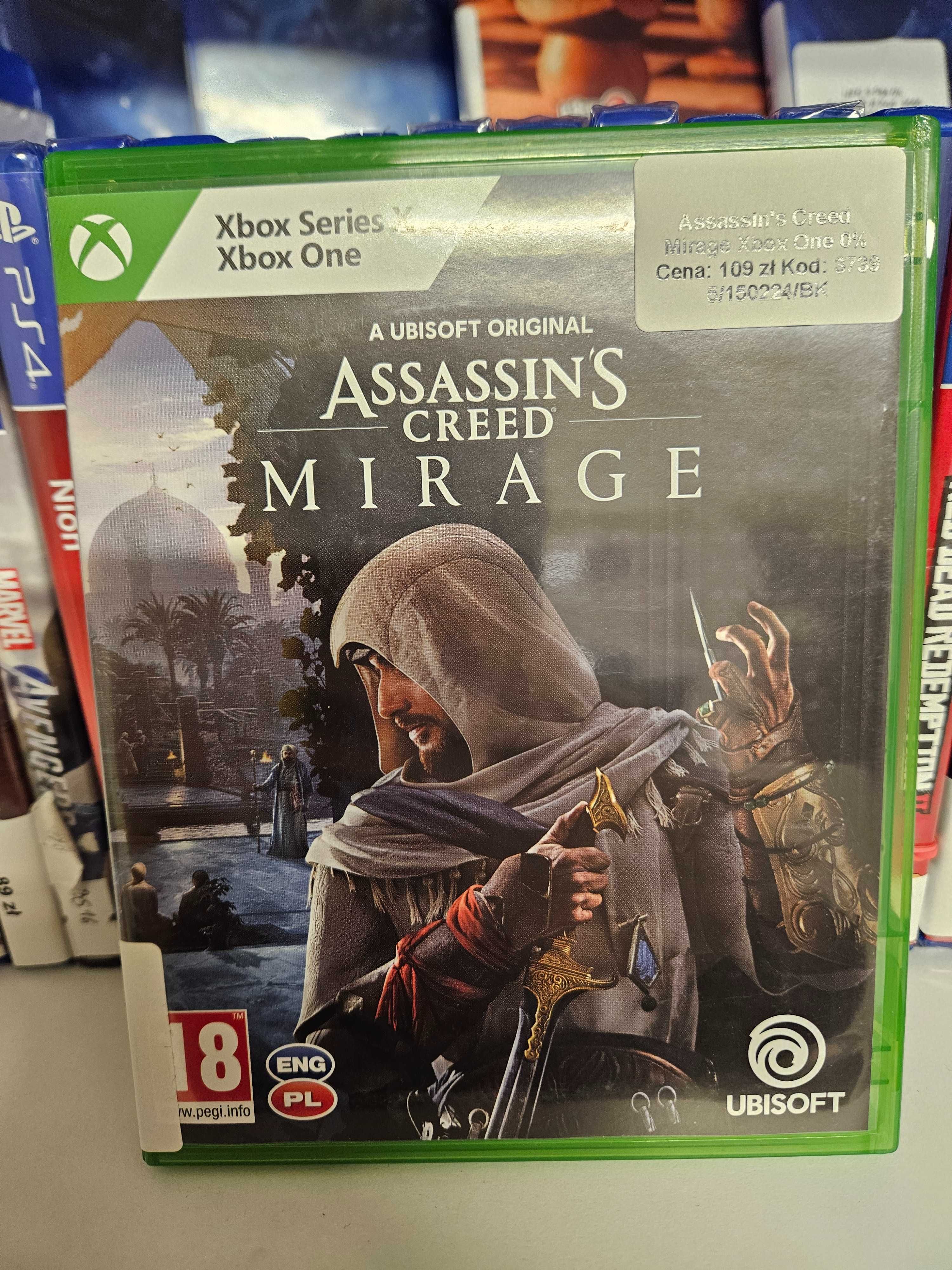 Assassin's Creed Mirage Xbox One Series - As Game & GSM 3739