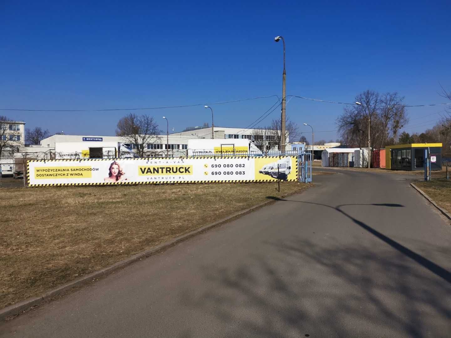 Wynajem chłodnia mroźnia grzejnia z winda busa bus dostawcze 8 palet