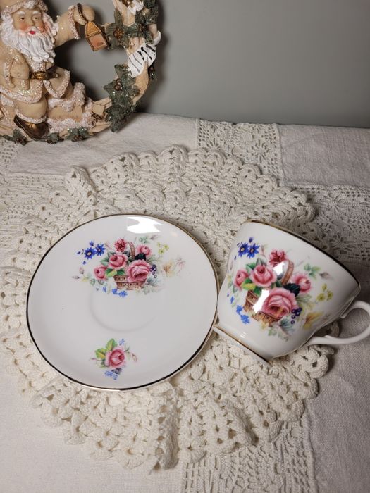 Кавова пара Англія костяний фарфор