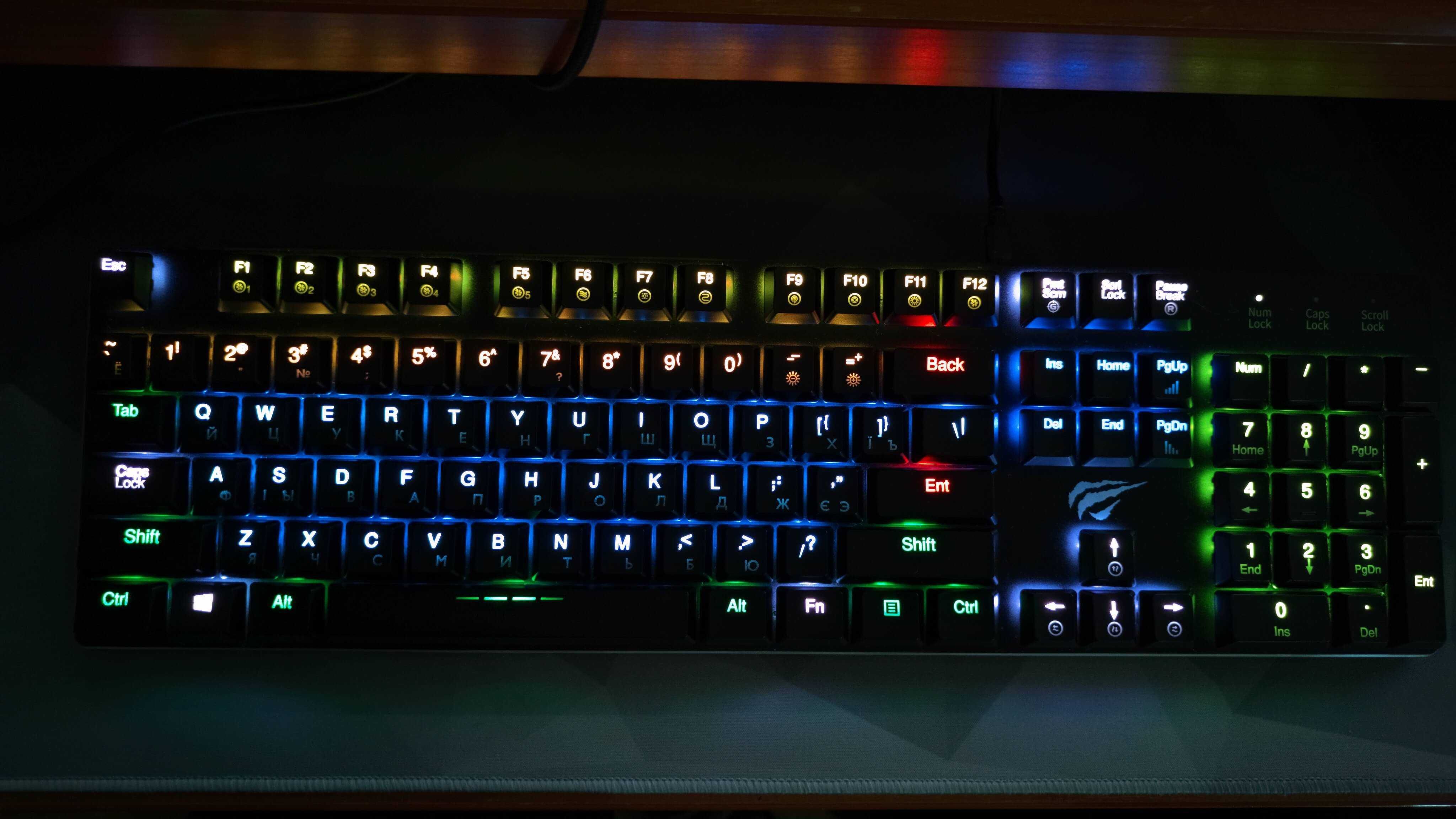 Механічна клавіатура HAVIT HV-KB395L / Vinga KBGM-395
