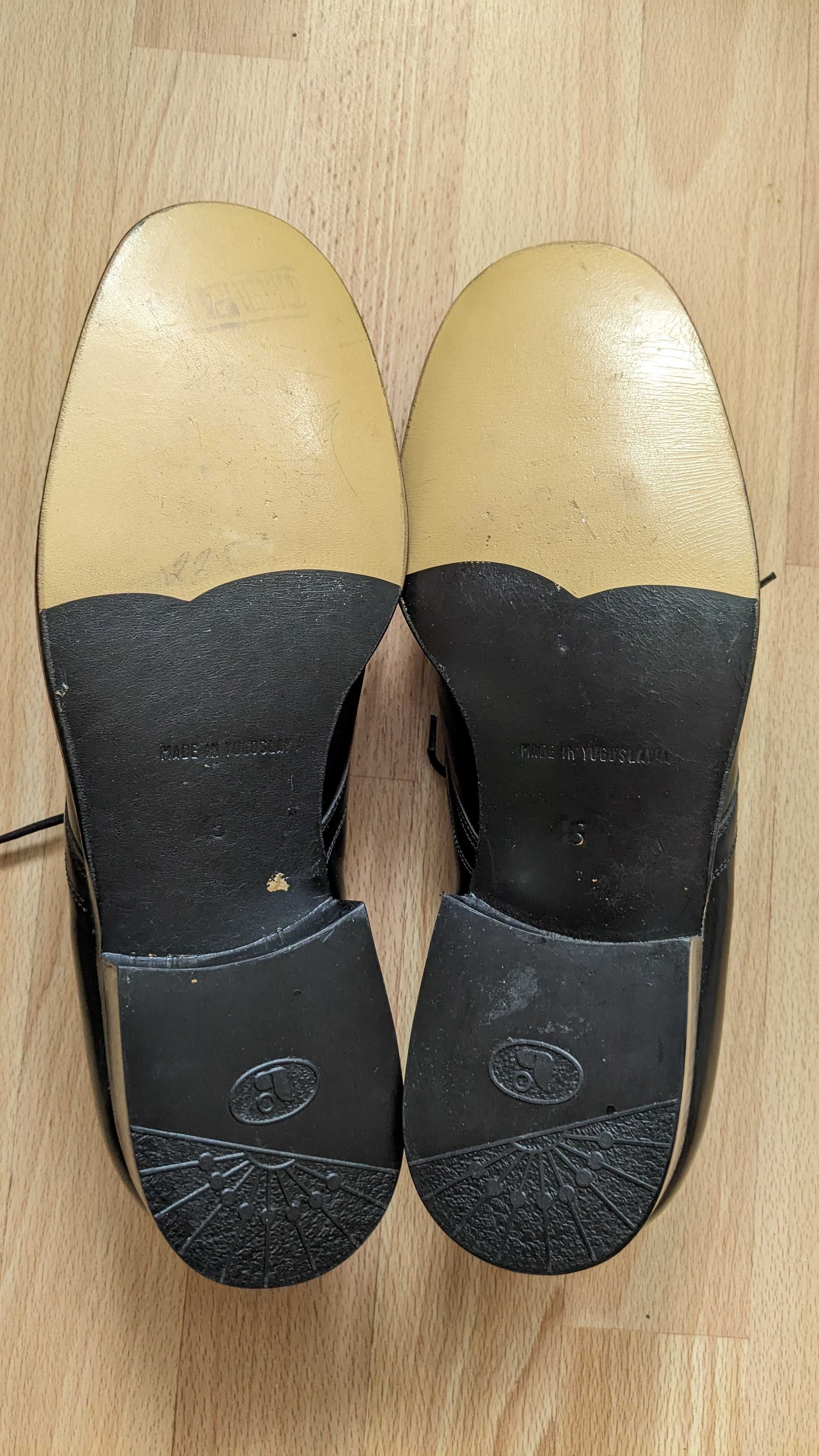 Туфлі (туфли) Made in Yugoslavia, чорного кольору, 45 (44) розмір