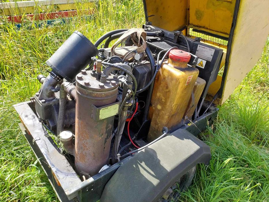 zestaw spalinowa H20 compAir diesel 3 cylindrowa koła Sprężarka