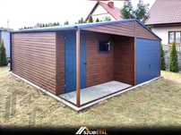 Garaż blaszany 6x5 6x5,80 6x6 9x5 9x6 PRODUCENT seria Premium Line