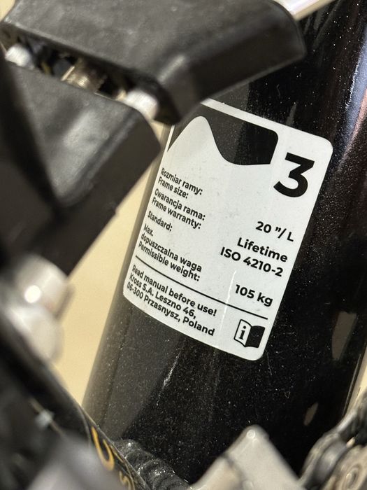 ROWER KROSS Esker 6.0 Gen 2 – Gravel – Rozmiar L – stan idealny