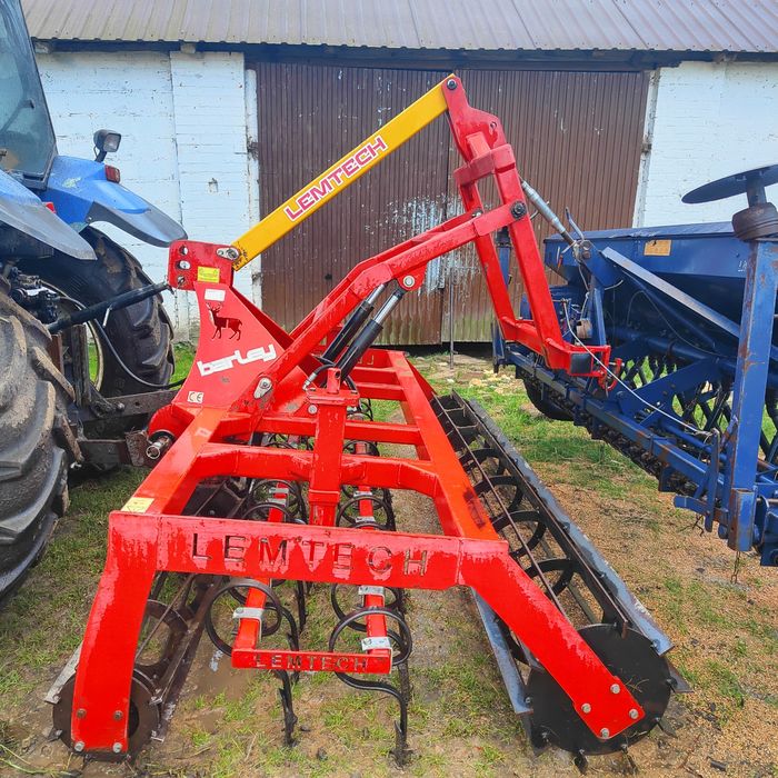 Agregat uprawowo-siewny  hydropak 3m siewnik Nordsten zestaw