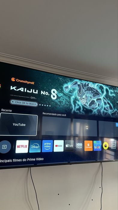 TV SMART como nova 85 polegadas