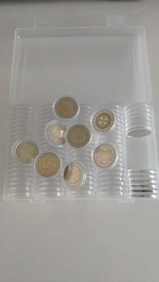 7€- 100 cápsulas moedas 27mm (vários tamanhos disponíveis)