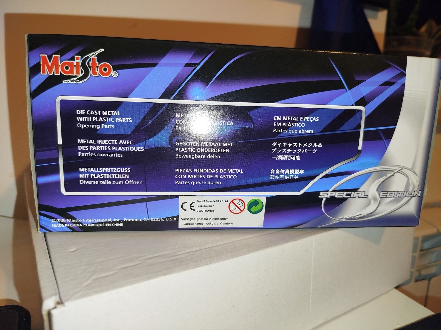 Maisto 1:24 Mini Cooper Cabrio special edition