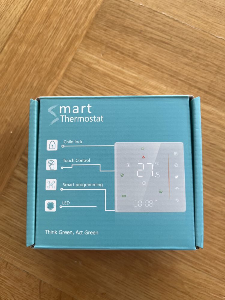 Termostat WiFi Tuya Dual Mode Beca BAC-006EW