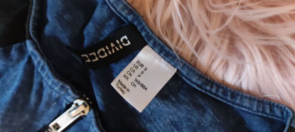 Czarna sukienka H&M – rozmiar S 100%bawełna mini