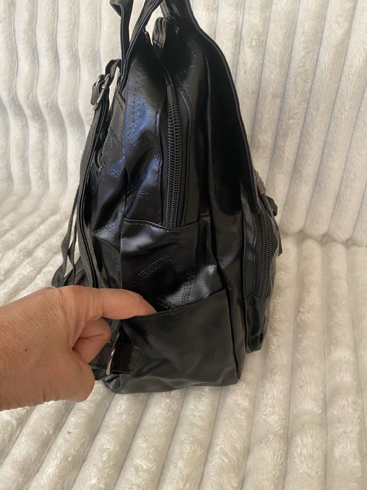 Plecak eko skóra unisex podreczny