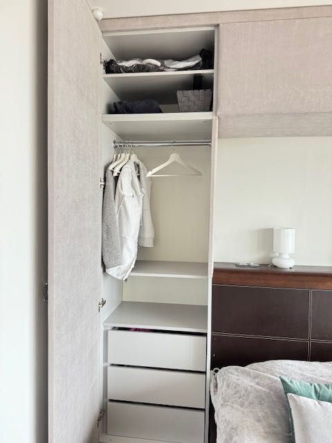 ŁÓŻKO z Szafkami, bez materaca 160 cm