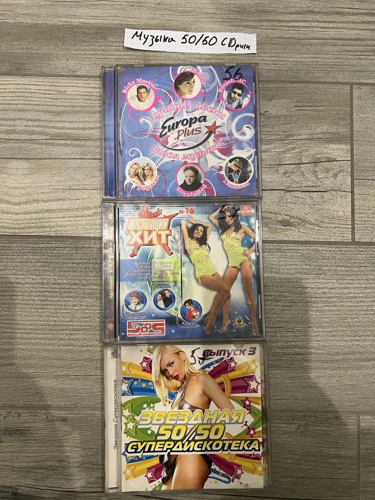 Продам  музыкальные диски диски CD/MP3