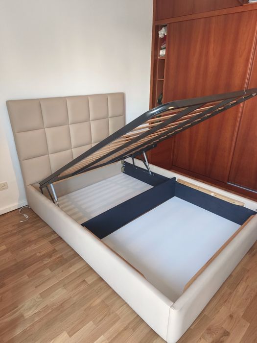 Cama solmier e colchão
