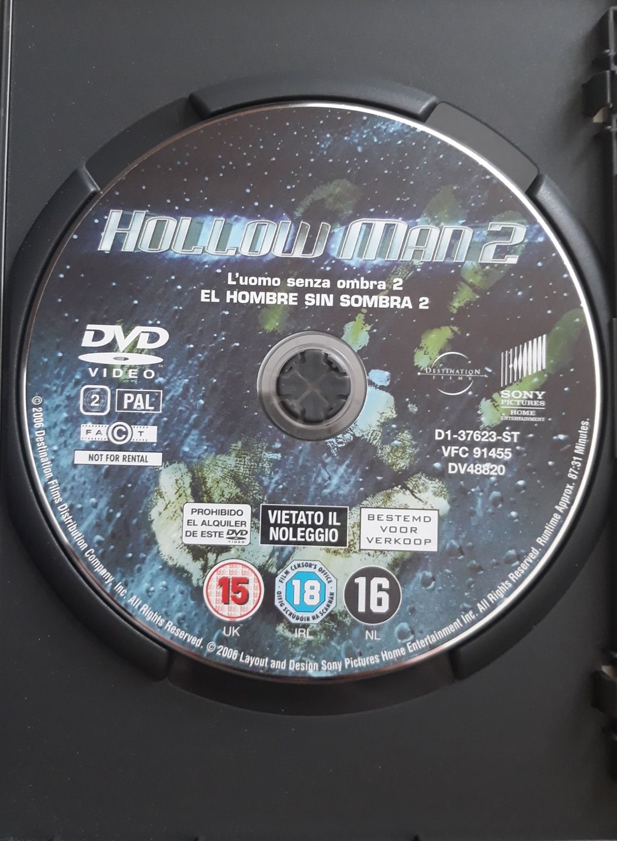 DVD O Homem Transparente 2