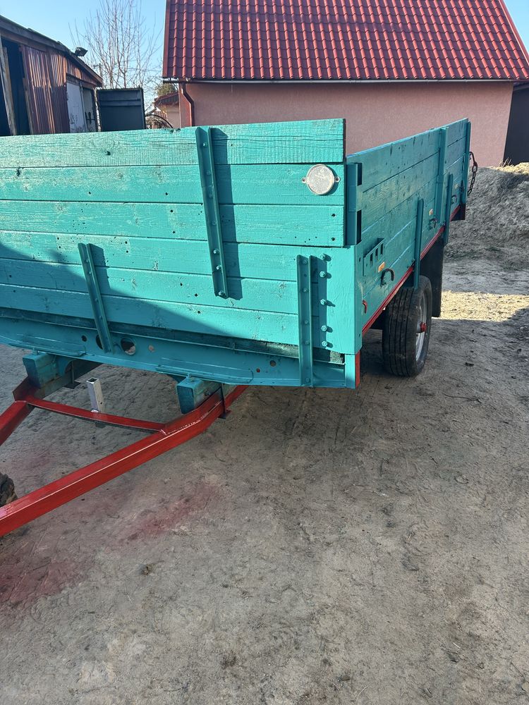 Прицеп одноосний до трактора