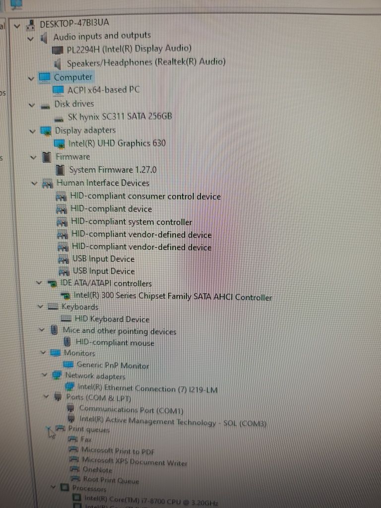 Dell Optiplex 7060 Tower i7-8700, 256gb ssd , 24gb ddr4, win10/11
