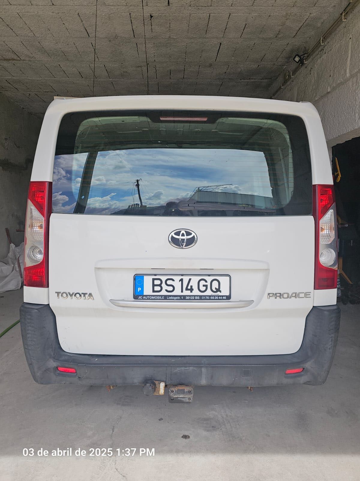 Toyota Proace 2014 longa motor 2.0 de 128cv. Aceito retoma.