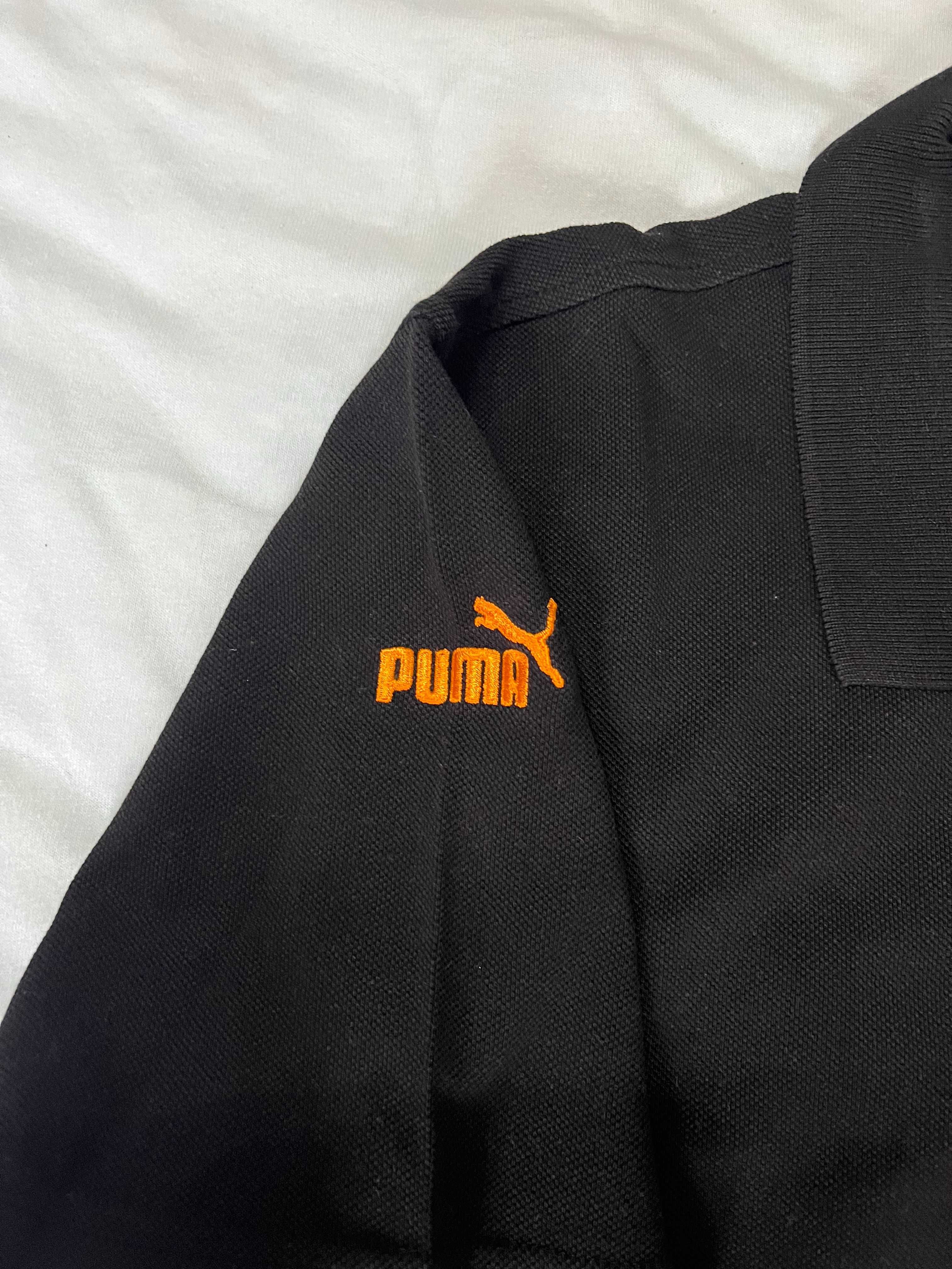 Koszulka polo tshirt  PUMA  seria VOLVO OCEAN RACE  XL czarna bawełna
