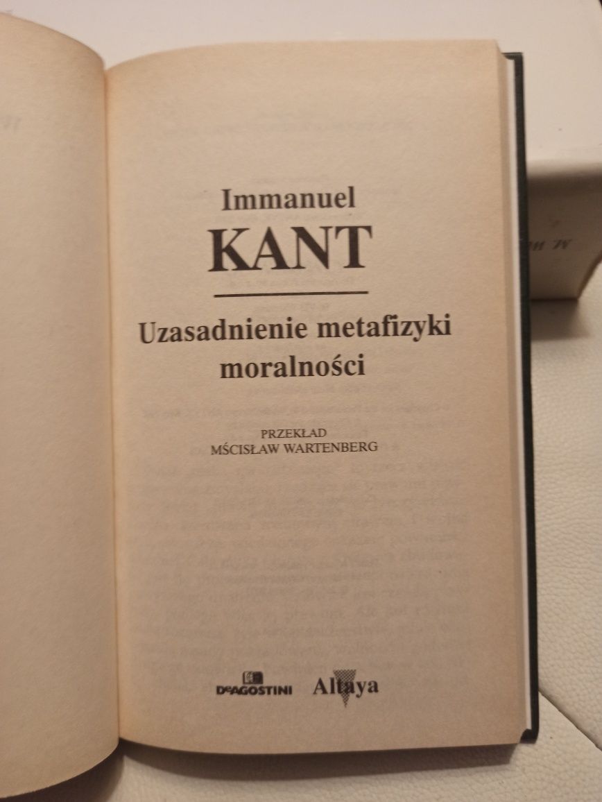 Kant uzasadnienie filozofii moralności