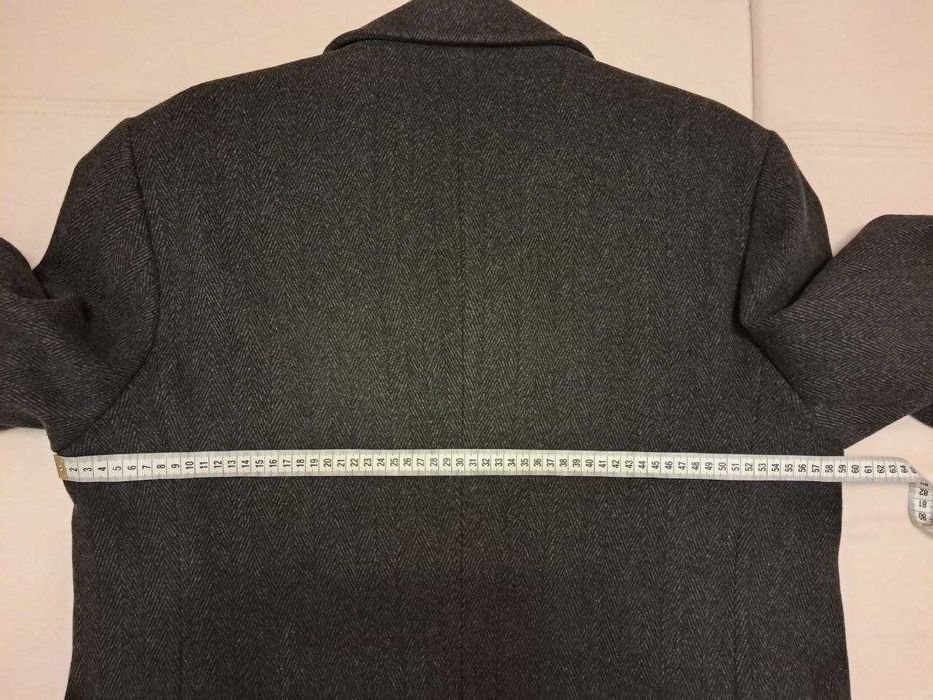 Пальто тепле, темне-сіре