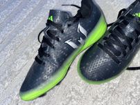 Korki lanki adidas Messi r.33 wkł.20cm zielone piłka