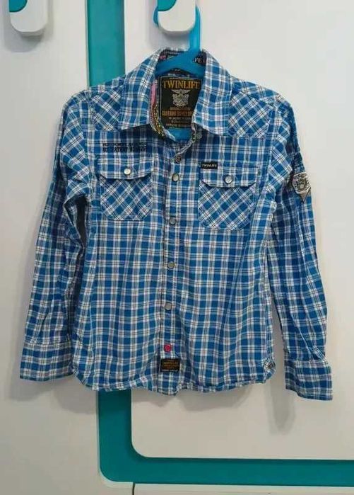 Koszula na chłopca 128 bawełniana Twinlife