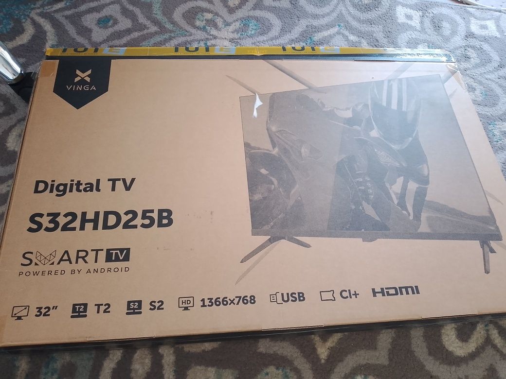 Продам новый телевизор Vinga
Модель
S32HD25B
Основні характеристики
Ти