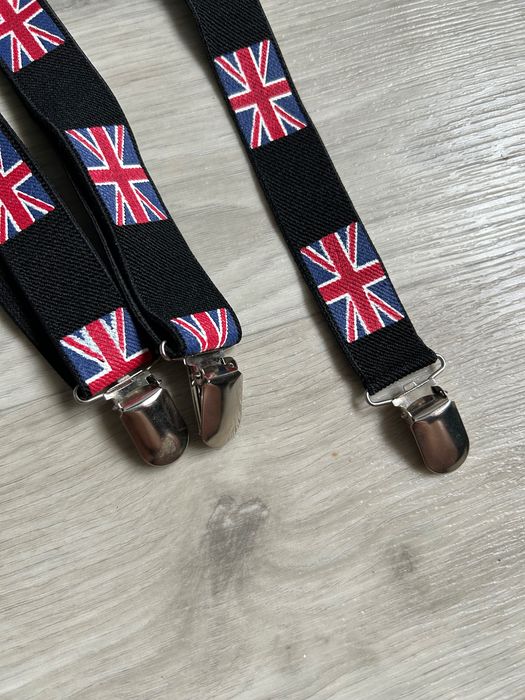 Підтяжки для штанів з прапором Великобританії