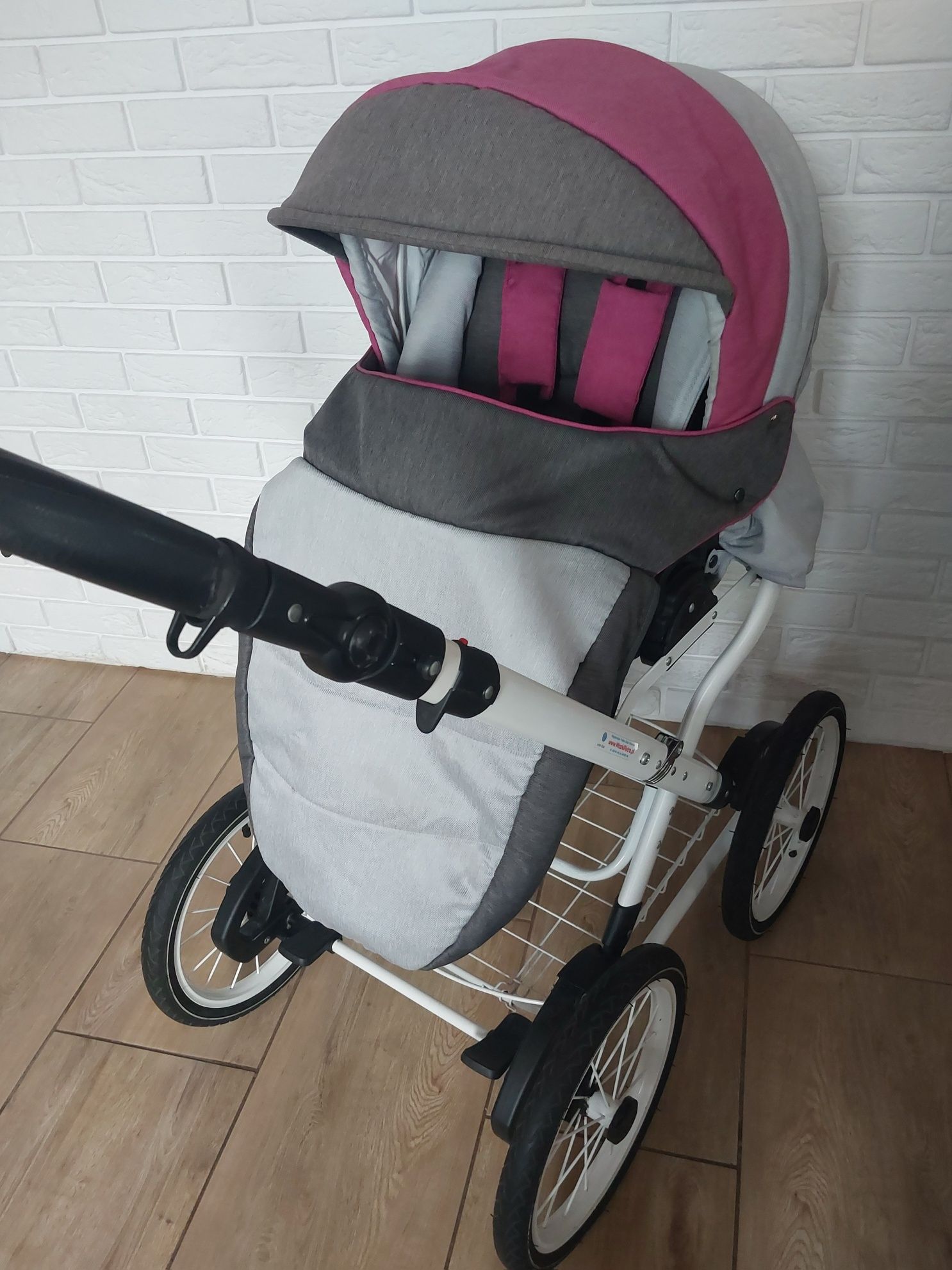 Piękny wózek. Retro Bebe Boss 3w1 WYSYŁAM