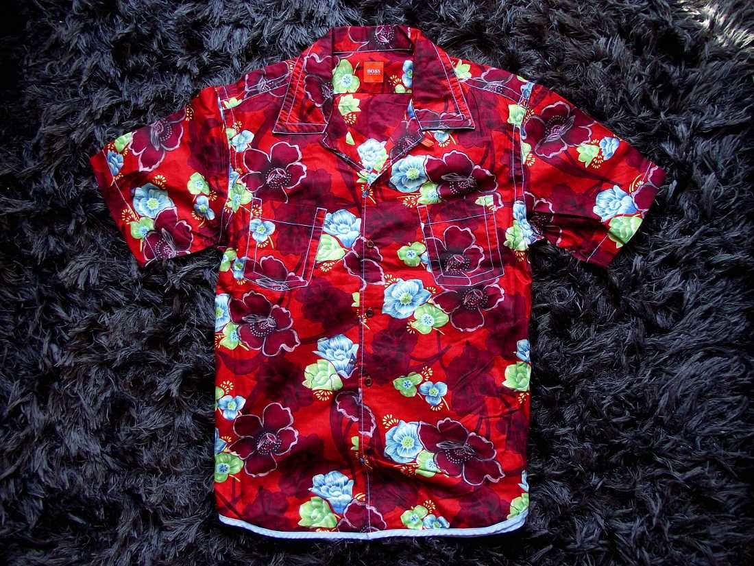 Hugo Boss Orange Koszula Hawajska L/XL Lato