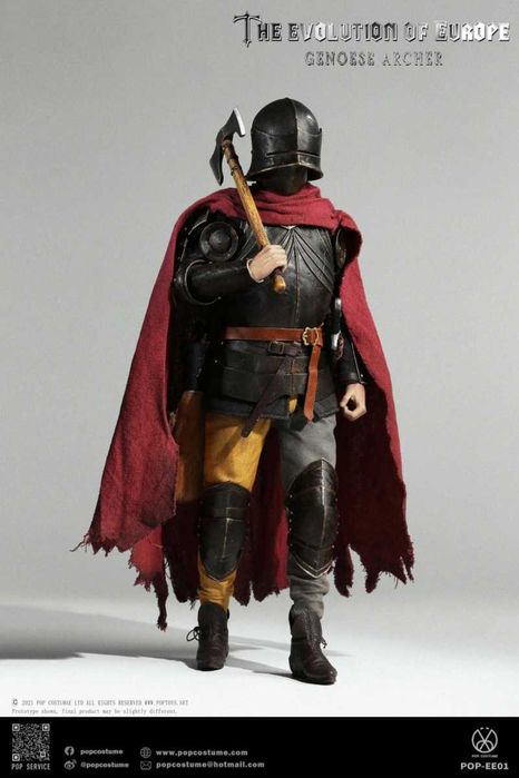 Figurka POP COSTUME 1/6 French Mercenary Genoese Archer POP EE01 MISB