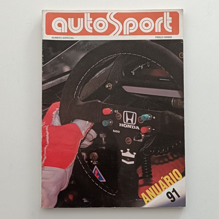 Anuário Desporto Automóvel de 1991 Revista AutoSport