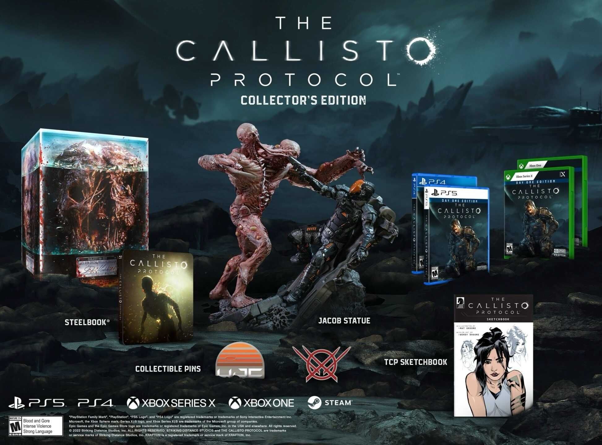 The Callisto Protocol Edycja Kolekcjonerska Collectors Edition PS5 NEW