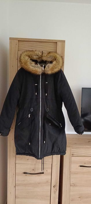 Kurtka parka dwustronna nowa