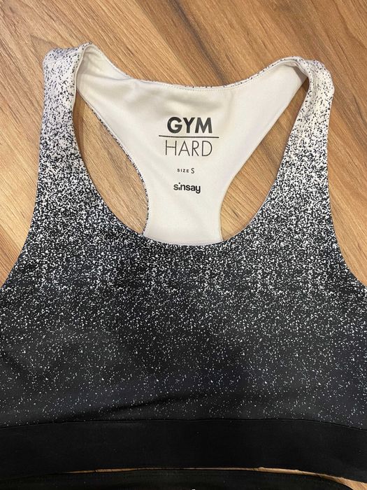 Zestaw set na siłownię do fitness ćwiczeń Gym Hard S/M ombre