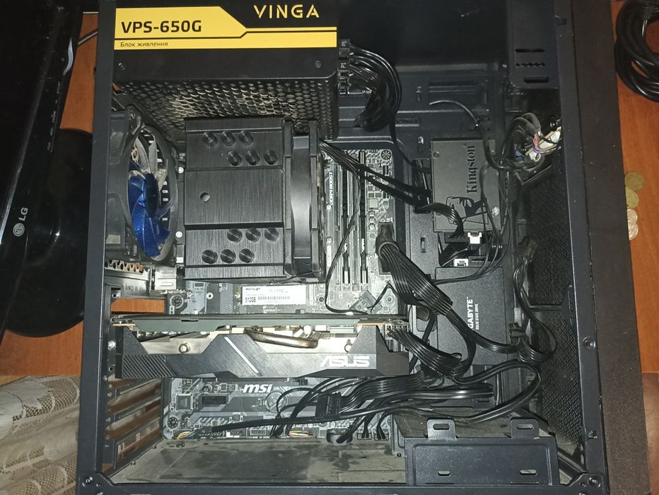 Комп'ютер r5 3600, rx5500xt 8gb, 16gb озу