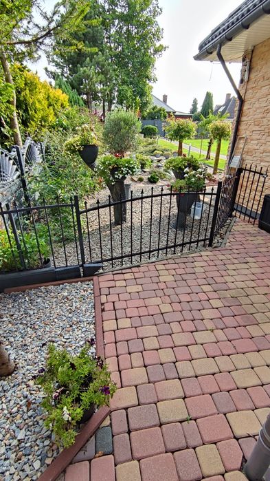 Ogrodzenie przęsło furtka z demontażu