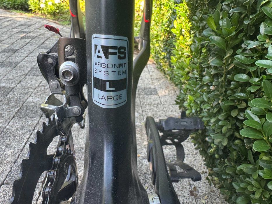 Rower triathlonowy Argon 18 E-112 karbon rozmiar L + akcesoria