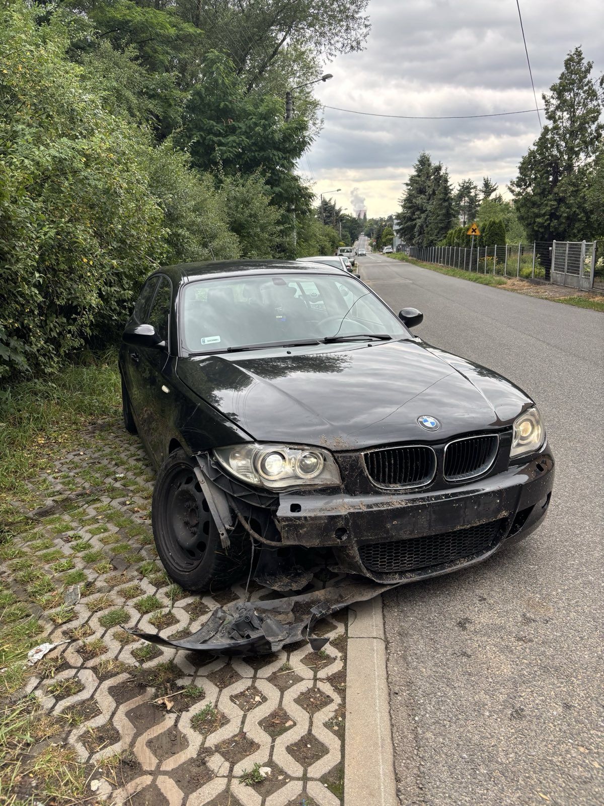 E87 po wjeździe do rowu REZERWACJA