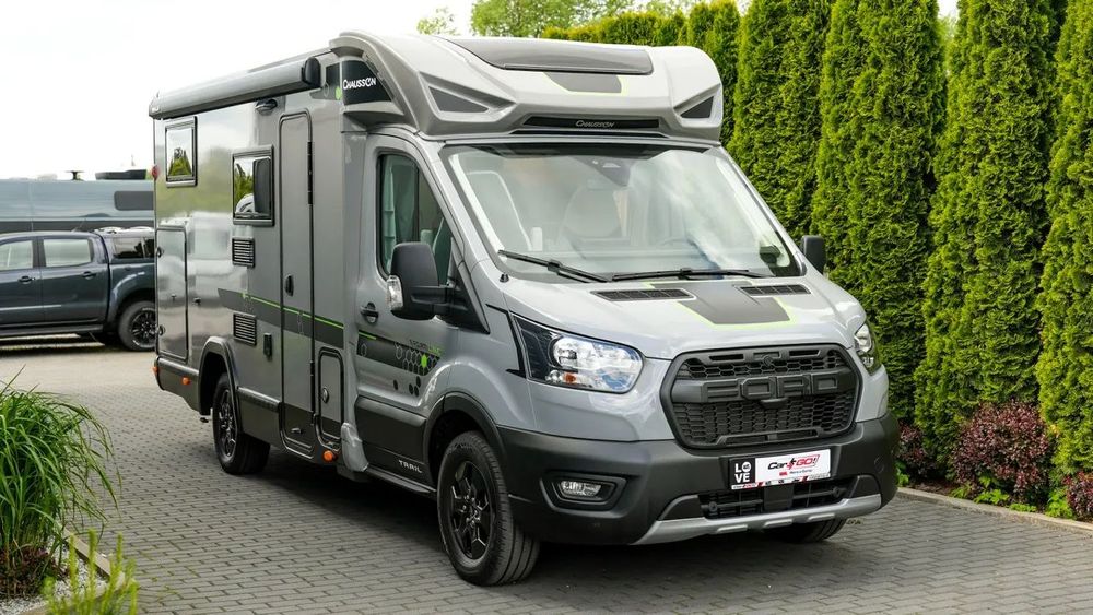 Ford Chausson S514 Sport Line  Automat | Grzana podłoga | Webasto | Markiza | Solar | Wąski i krótki!