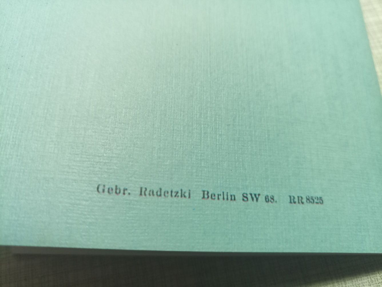 Książeczka wojskowa 14 Dywizja Grenadierów replika