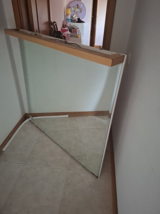 Moveis wc + espelho para desocupar