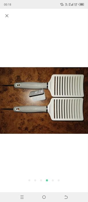 Расческа щётка натуральная щетина Olivia garden керамик оин