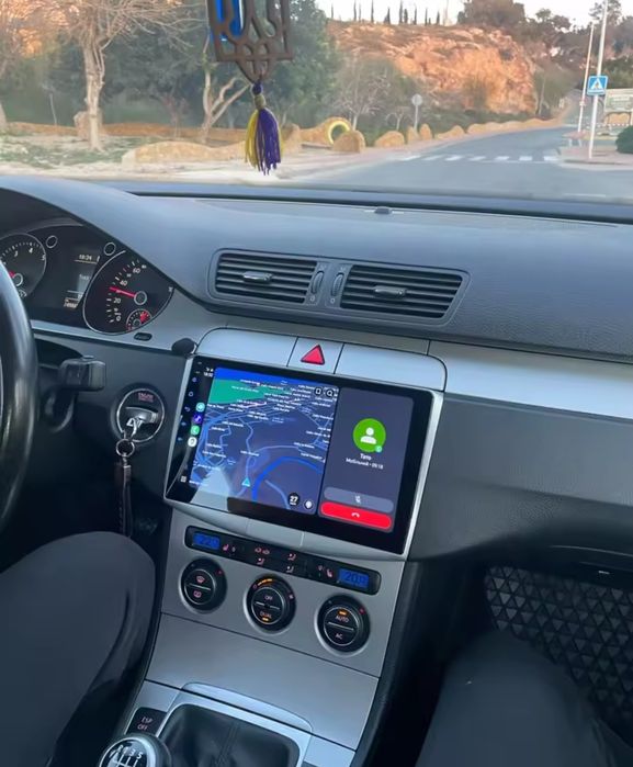 Магнітола Passat b6 cc b7 VW android магнитола магнітофон