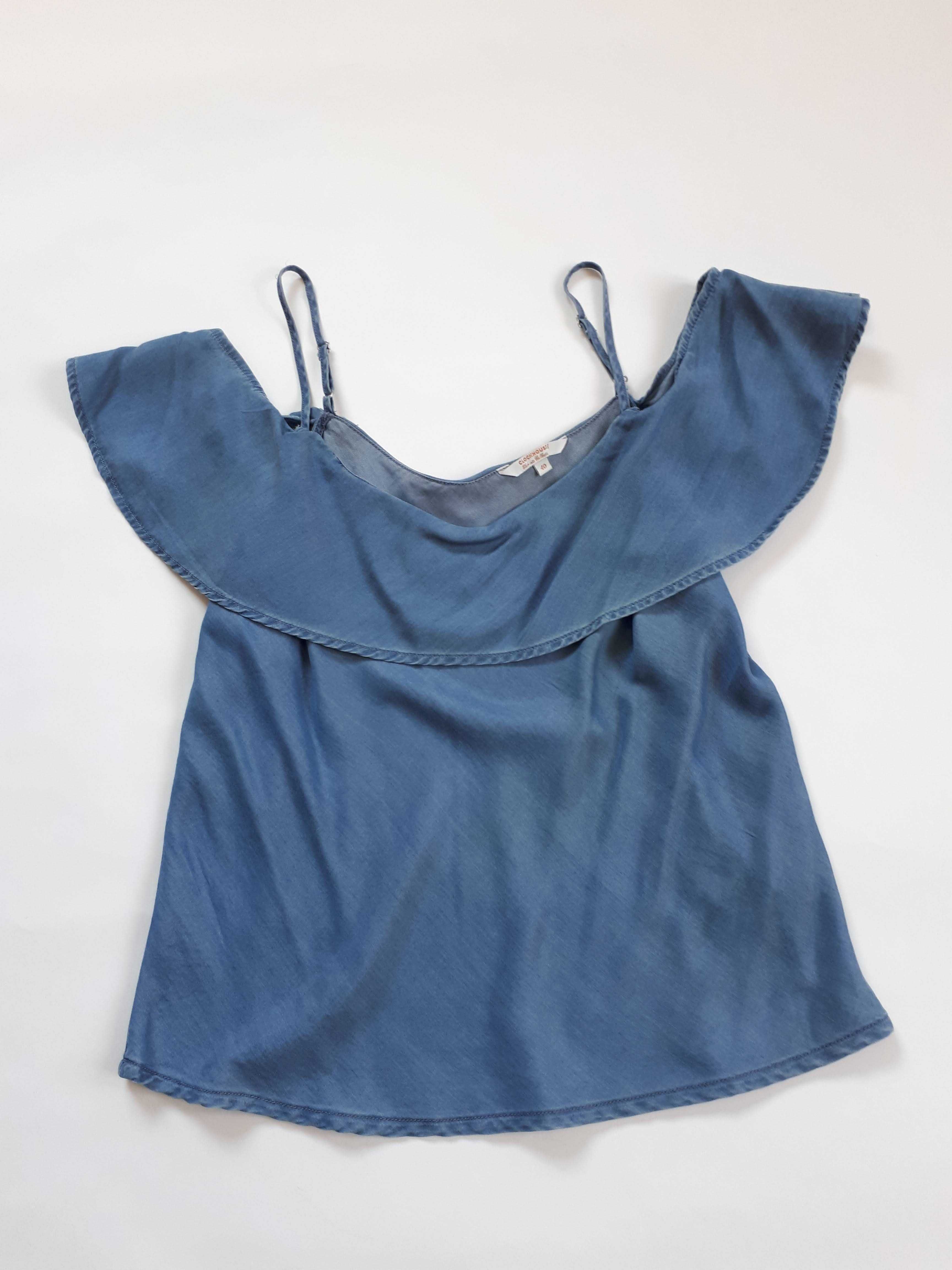 top lyocell jak jeans C&A jak nowy rozm M